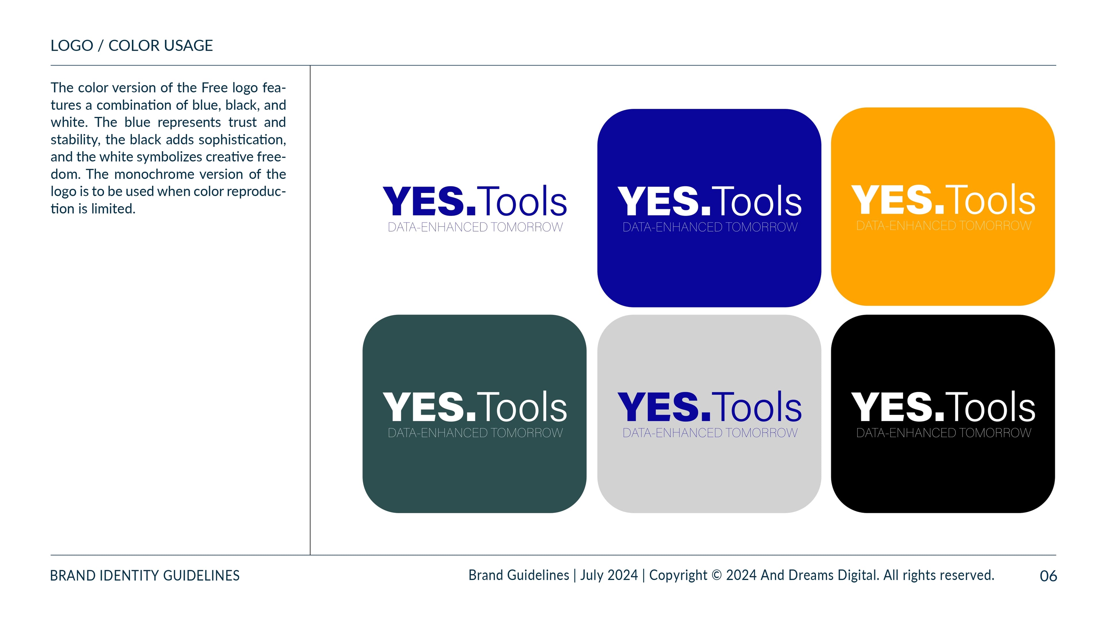 YES.Tools Marka Kılavuzu Sayfa 11