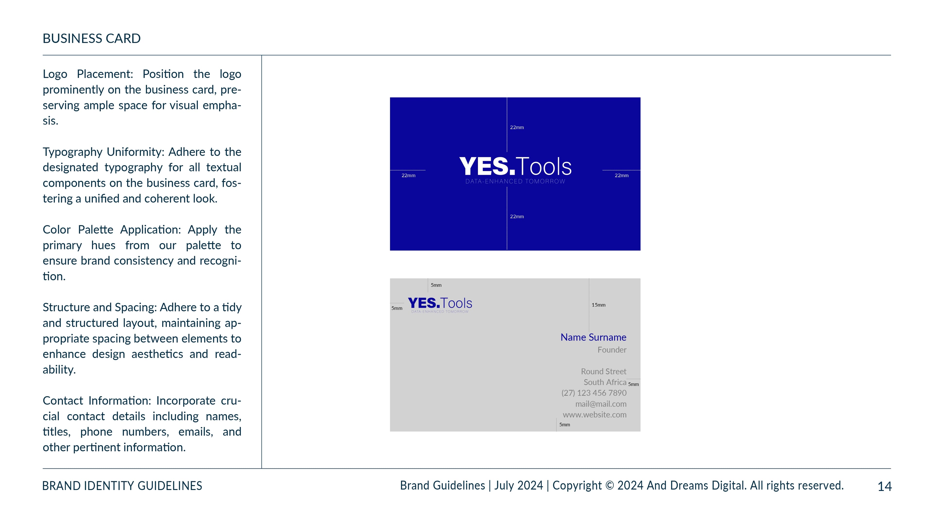 YES.Tools Marka Kılavuzu Sayfa 25